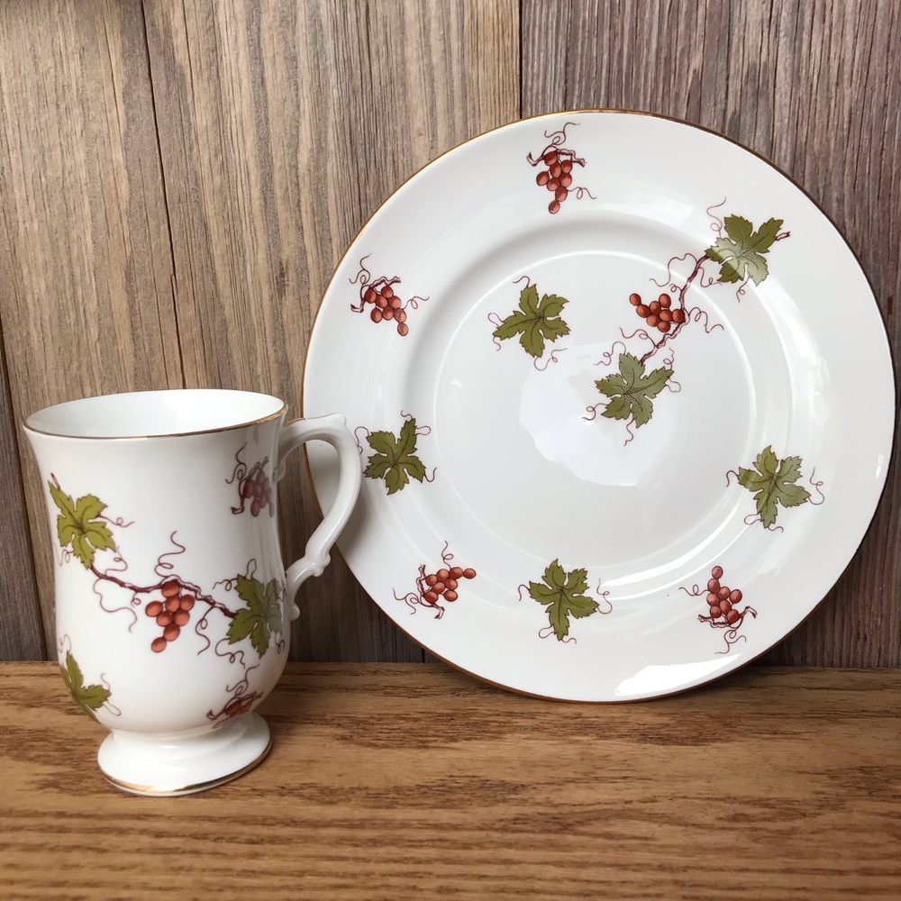 Royal Victoria Plate and Mug